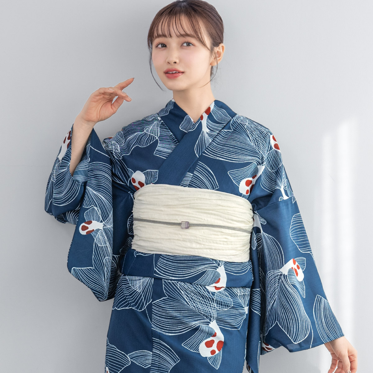 SOUBIEN（創美苑） 簡単着付け セパレート浴衣 レディース セット 浴衣