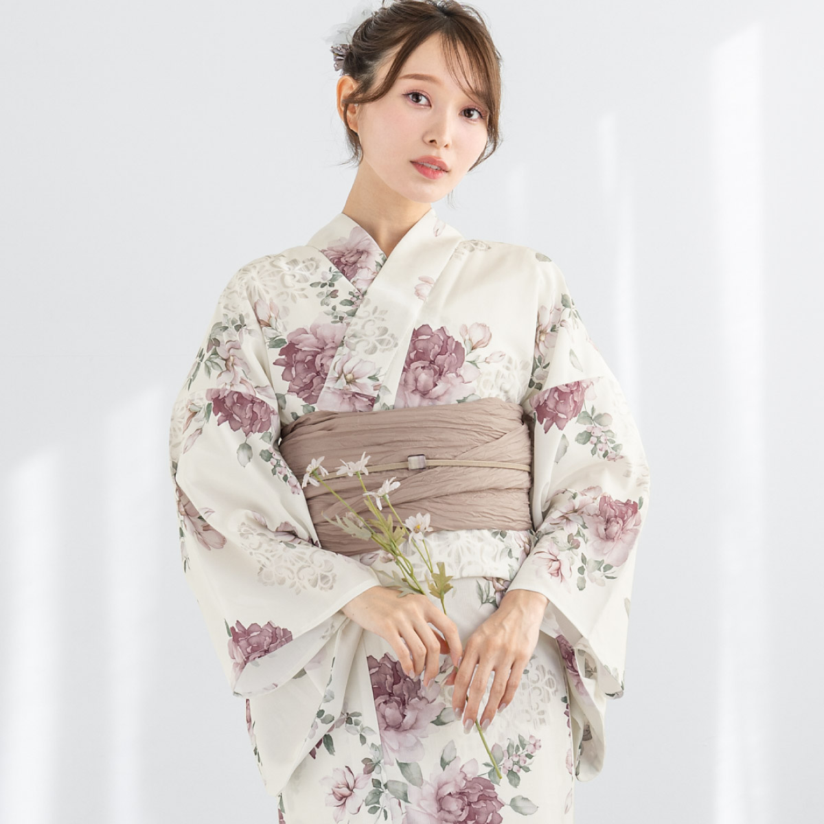 SOUBIEN（創美苑） 【予約】簡単着付け セパレート浴衣 レディース