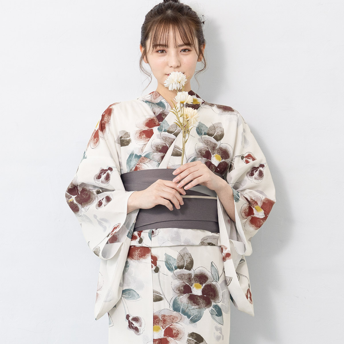 SOUBIEN（創美苑） 【予約】簡単着付け セパレート浴衣 レディース