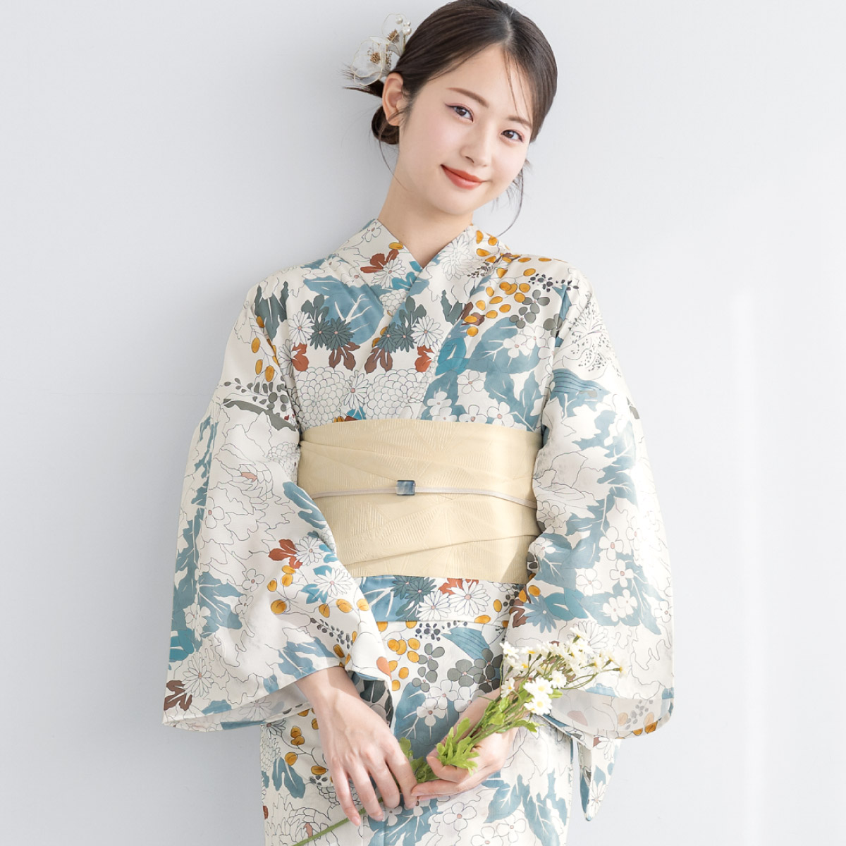 SOUBIEN（創美苑） 【予約】簡単着付け セパレート浴衣 レディース