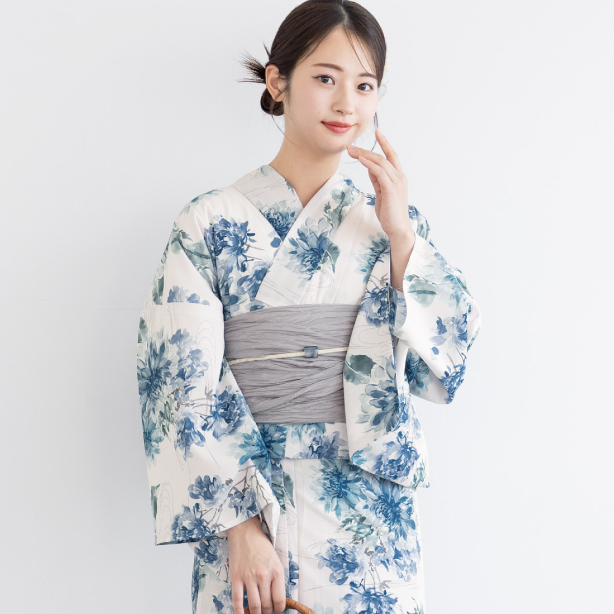 SOUBIEN（創美苑） 簡単着付け セパレート浴衣 レディース セット 浴衣