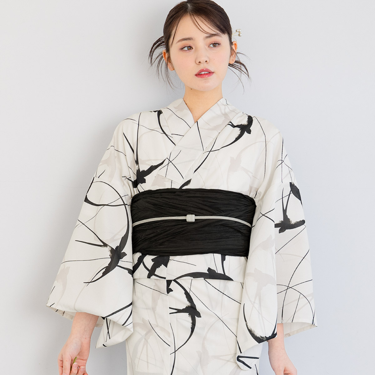 SOUBIEN（創美苑） 簡単着付け セパレート浴衣 セット レディース