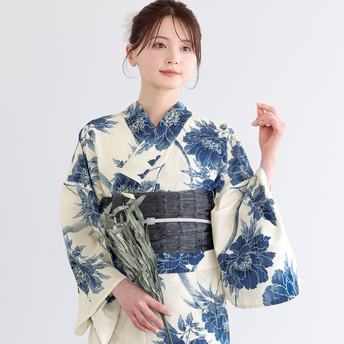 SOUBIEN（創美苑） 簡単着付け セパレート浴衣 セット レディース