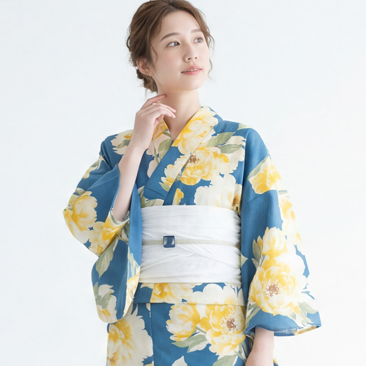 SOUBIEN（創美苑） 簡単着付け セパレート浴衣 セット レディース