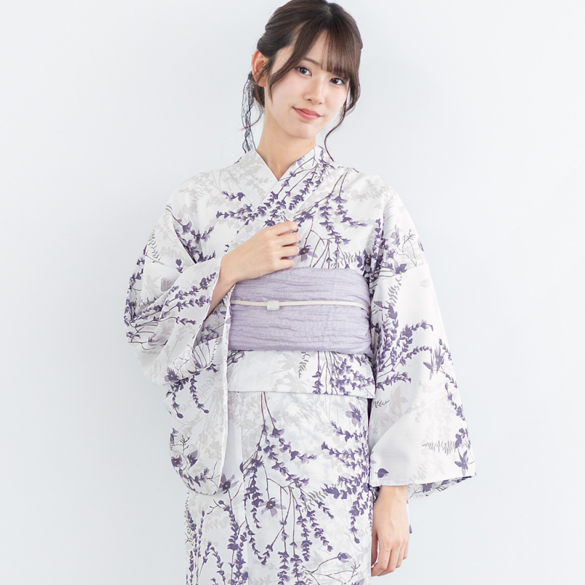 SOUBIEN（創美苑） 簡単着付け セパレート浴衣 レディース セット 3点
