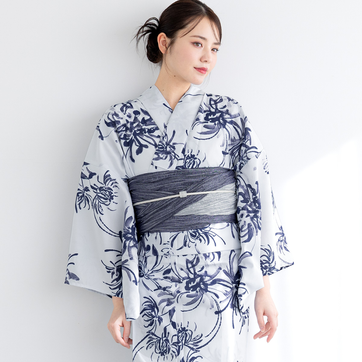 SOUBIEN（創美苑） 簡単着付け セパレート浴衣 レディース セット 3点