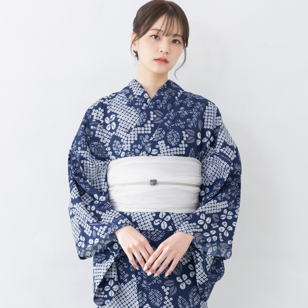 SOUBIEN（創美苑） 簡単着付け セパレート浴衣 レディース セット 3点