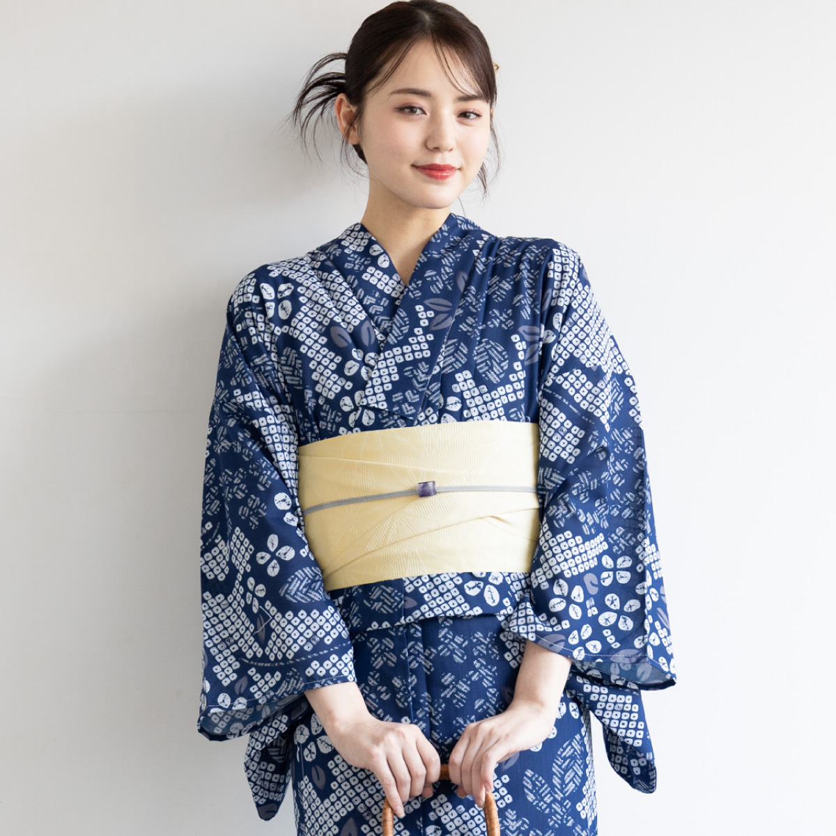 SOUBIEN（創美苑） 簡単着付け セパレート浴衣 レディース セット 3点