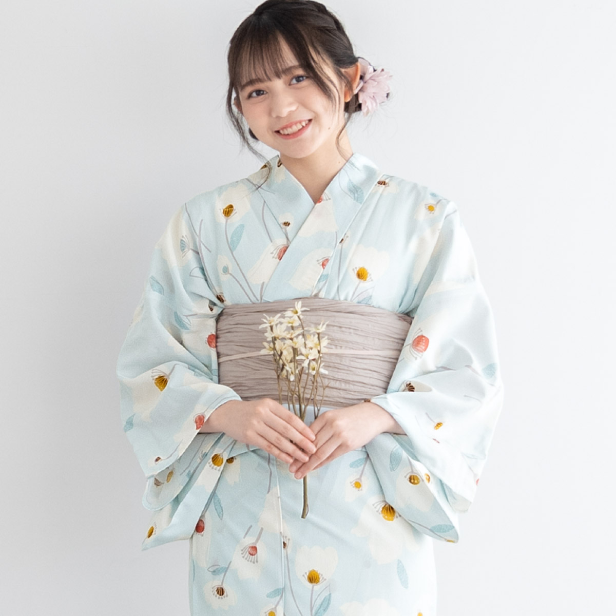 SOUBIEN（創美苑） 浴衣セット レディース 浴衣 帯 セット 大人 2点
