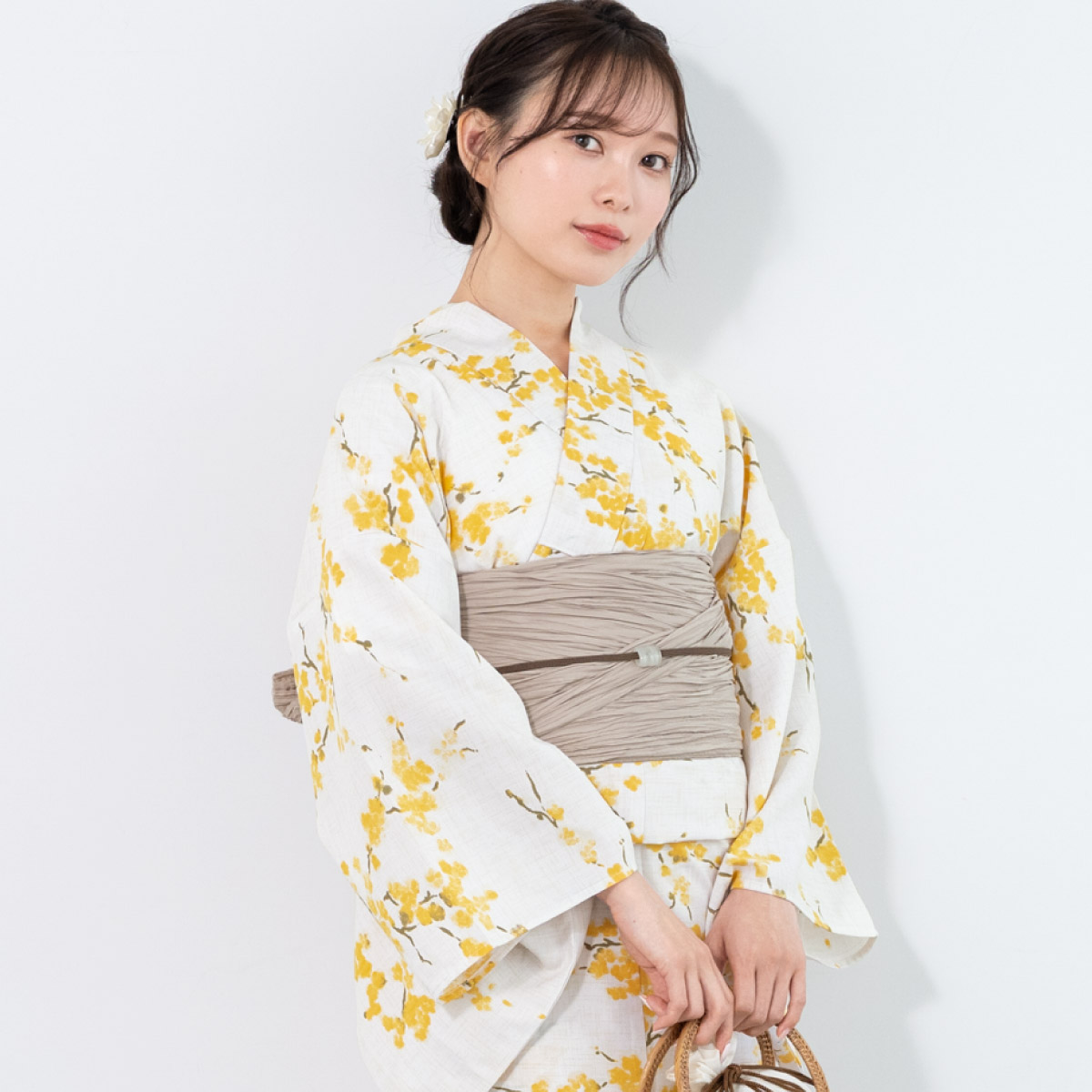 SOUBIEN（創美苑） 浴衣セット レディース 浴衣 帯 セット 大人 2点
