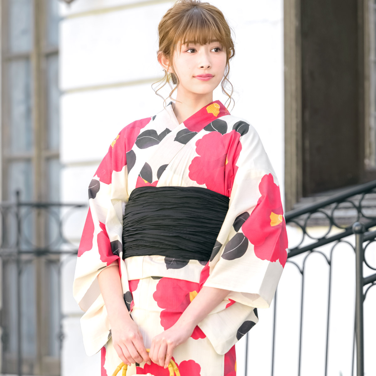 SOUBIEN（創美苑） 浴衣セット レディース 浴衣 帯 セット 大人 2点