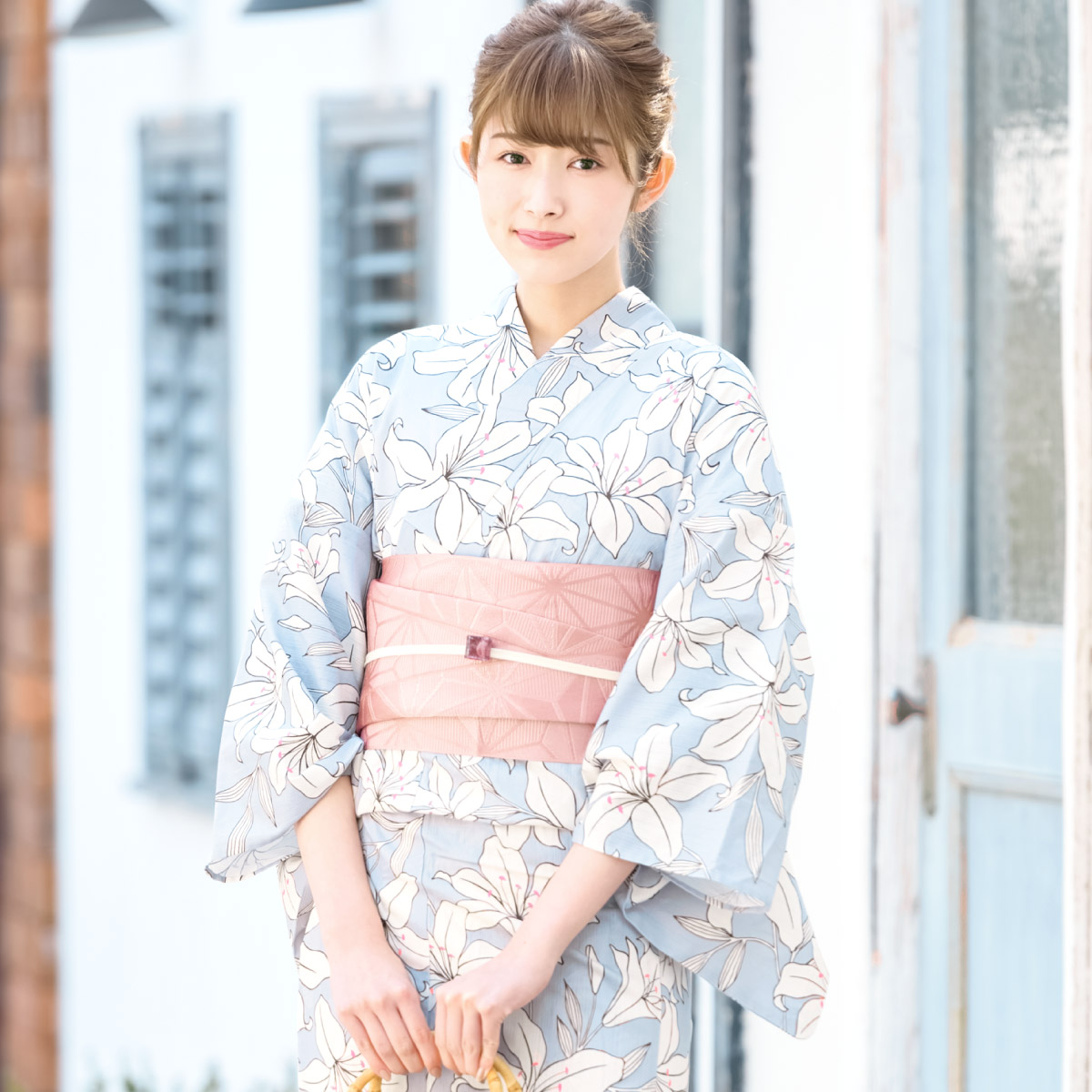 SOUBIEN（創美苑） 浴衣セット レディース 浴衣 帯 セット 大人 2点
