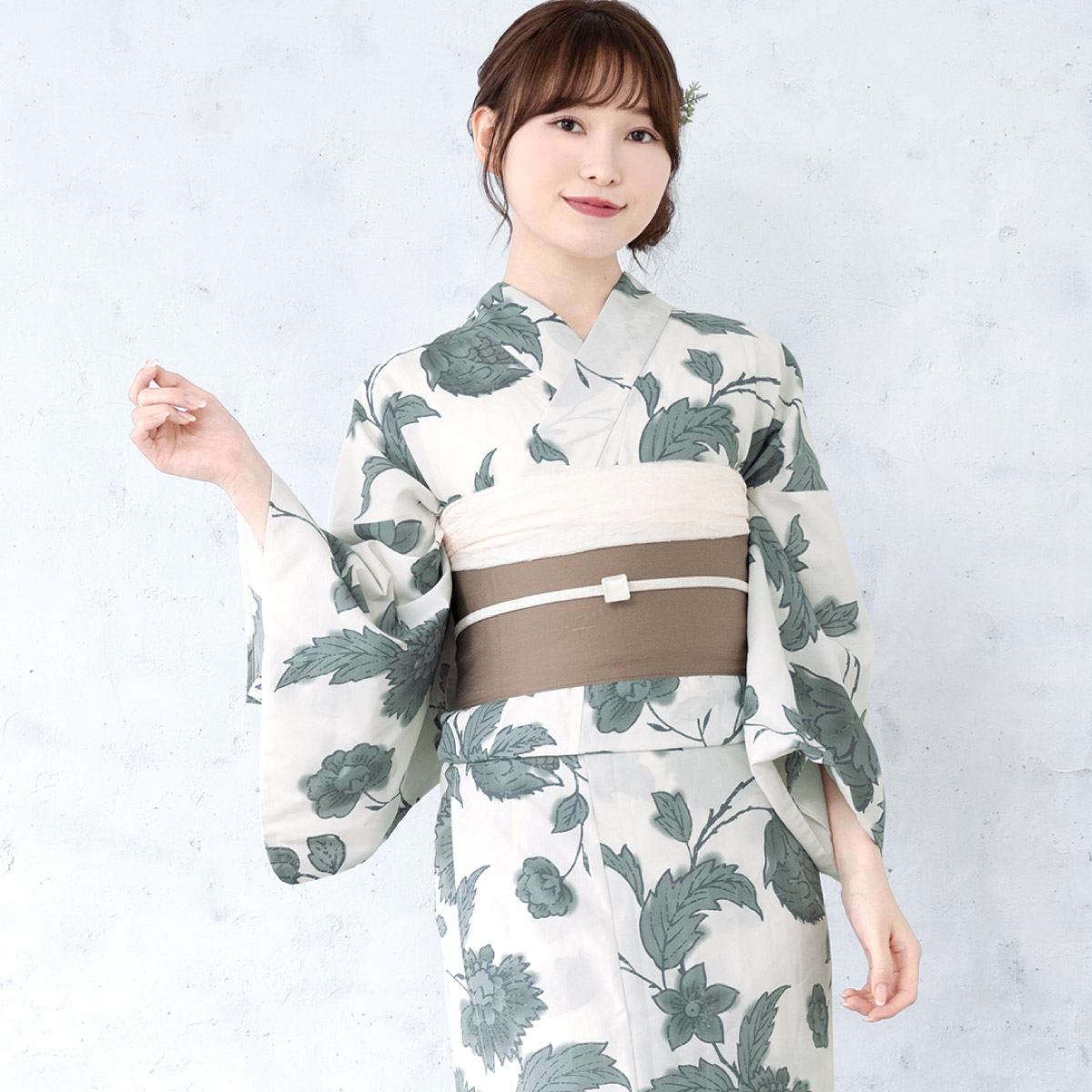 SOUBIEN（創美苑） 浴衣セット レディース 浴衣 帯 セット 大人 2点
