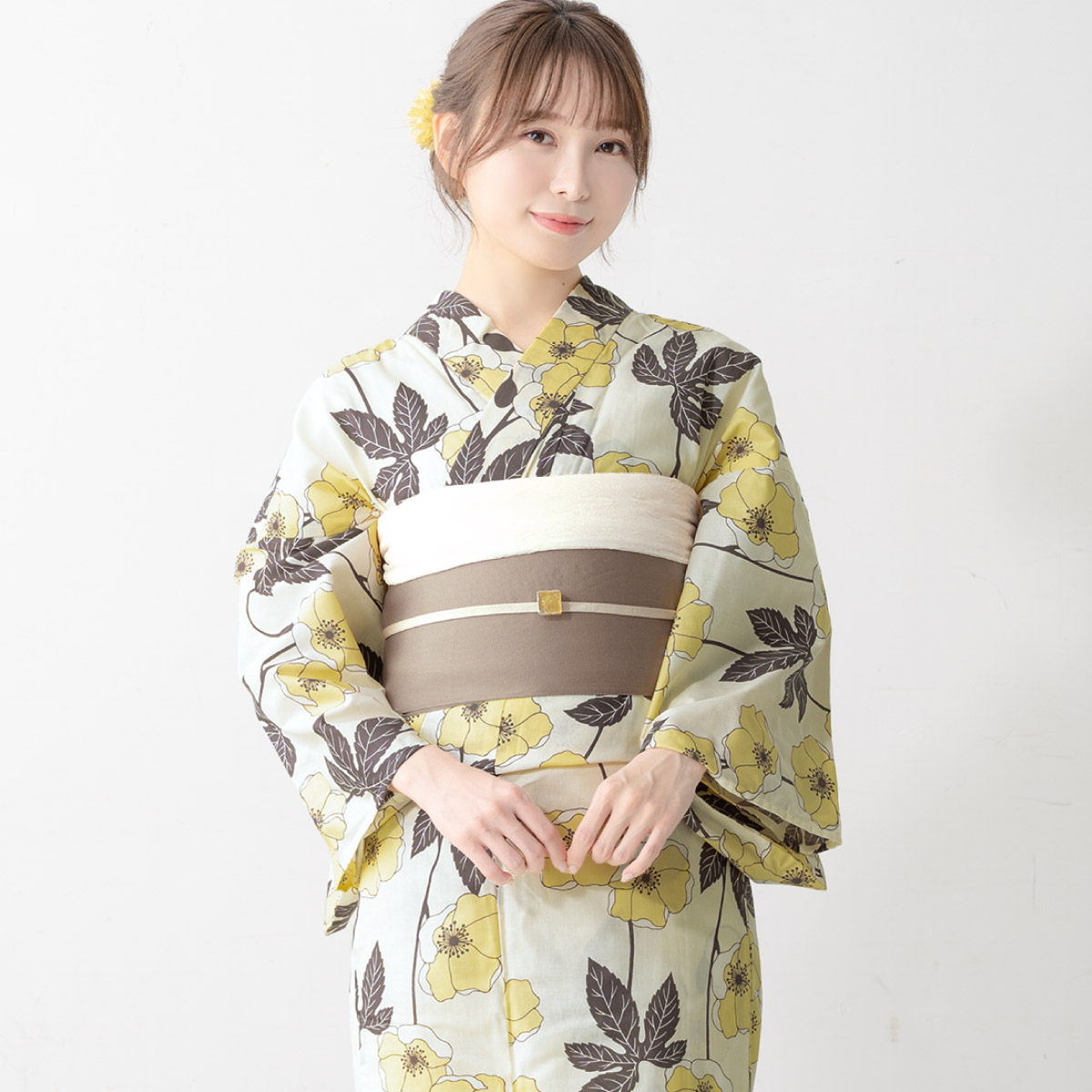 SOUBIEN（創美苑） 浴衣セット レディース 浴衣 帯 セット 大人 2点