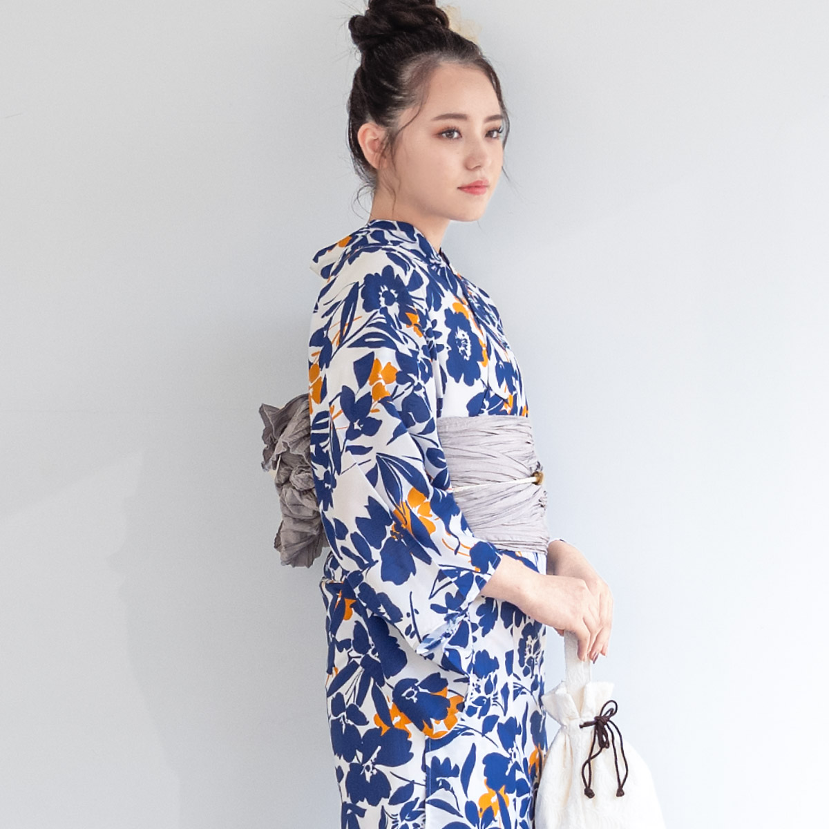 SOUBIEN（創美苑） 浴衣セット レディース 浴衣 帯 セット 大人 2点
