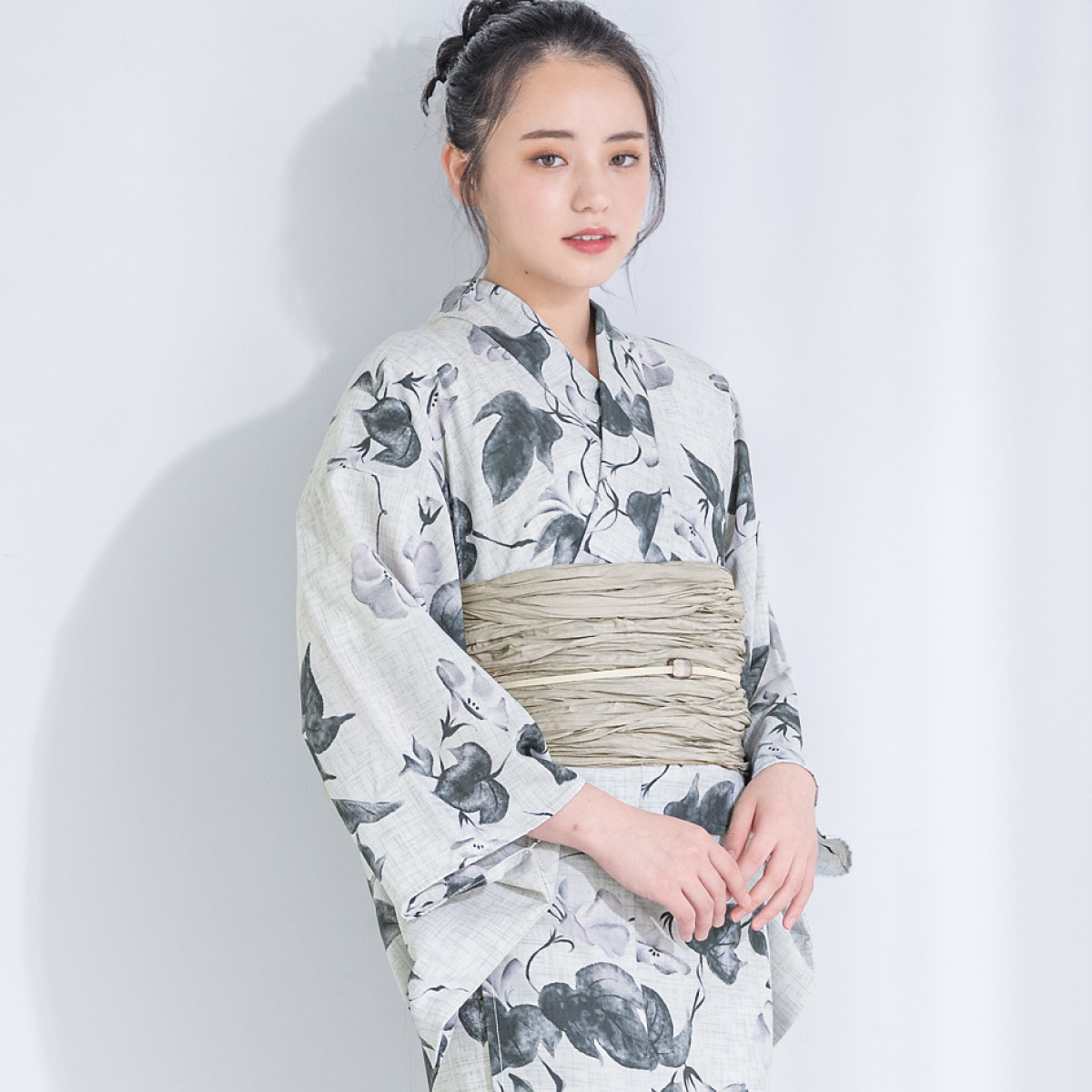 SOUBIEN（創美苑） 浴衣セット レディース 浴衣 帯 セット 大人 2点