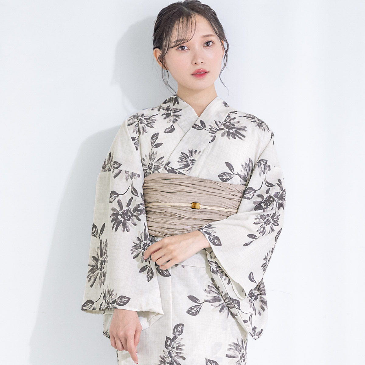 SOUBIEN（創美苑） 浴衣セット レディース 浴衣 帯 セット 大人 2点