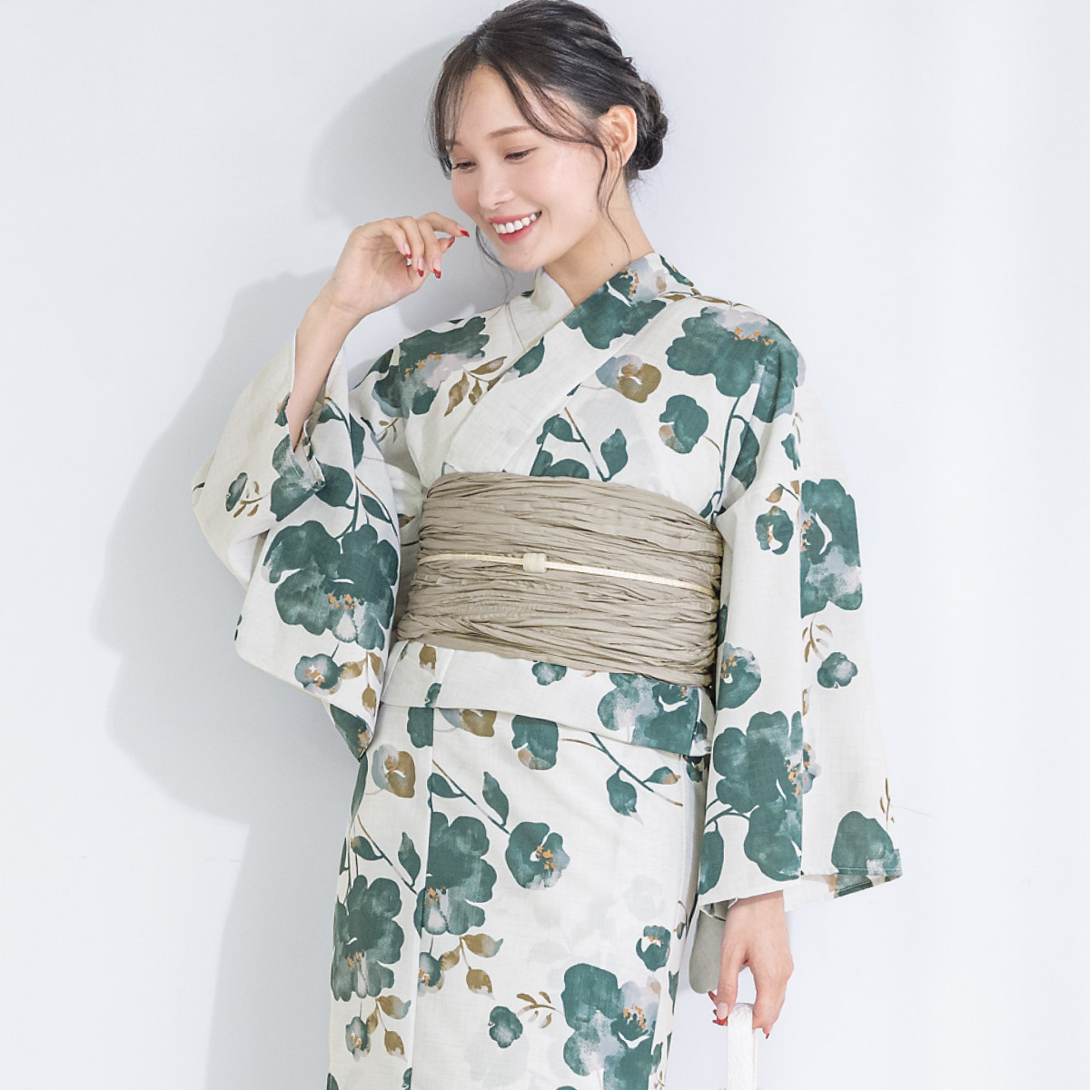 SOUBIEN（創美苑） 浴衣セット レディース 浴衣 帯 セット 大人 2点