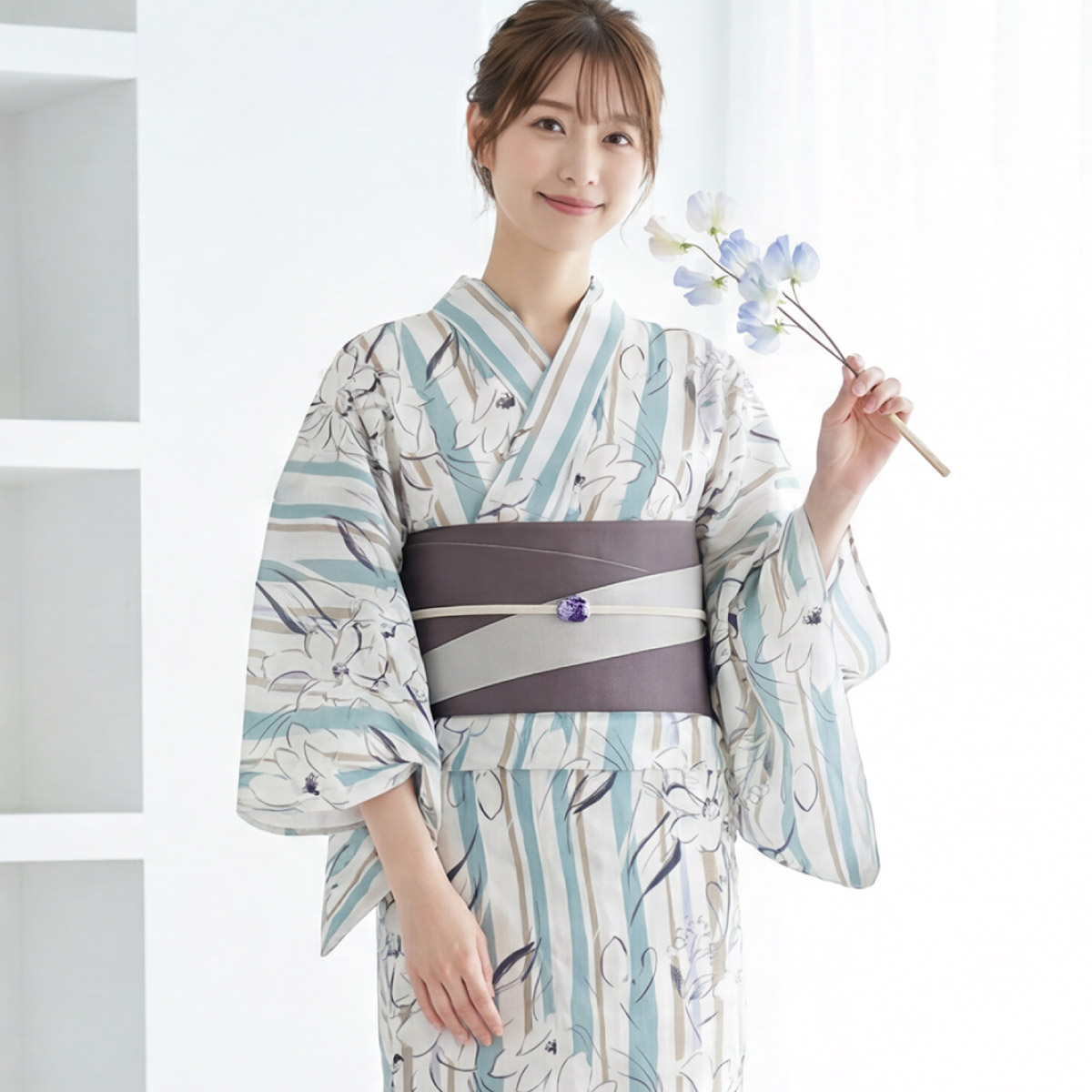SOUBIEN（創美苑） 【予約】浴衣セット レディース 浴衣 帯 セット