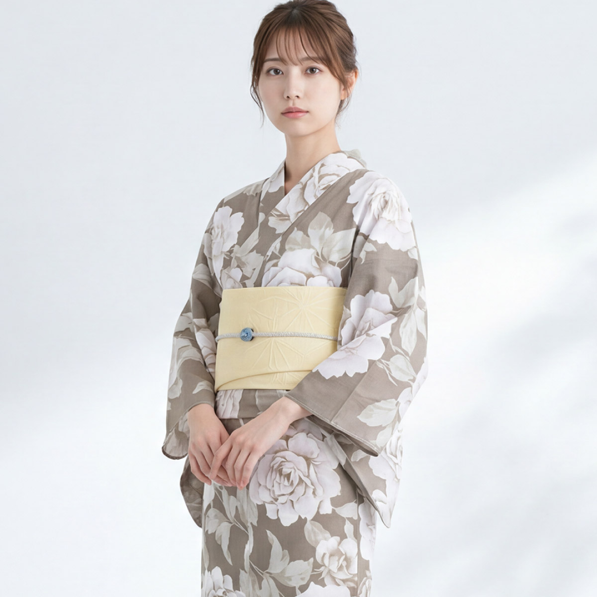 SOUBIEN（創美苑） 浴衣セット レディース 浴衣 帯 セット 大人 2点