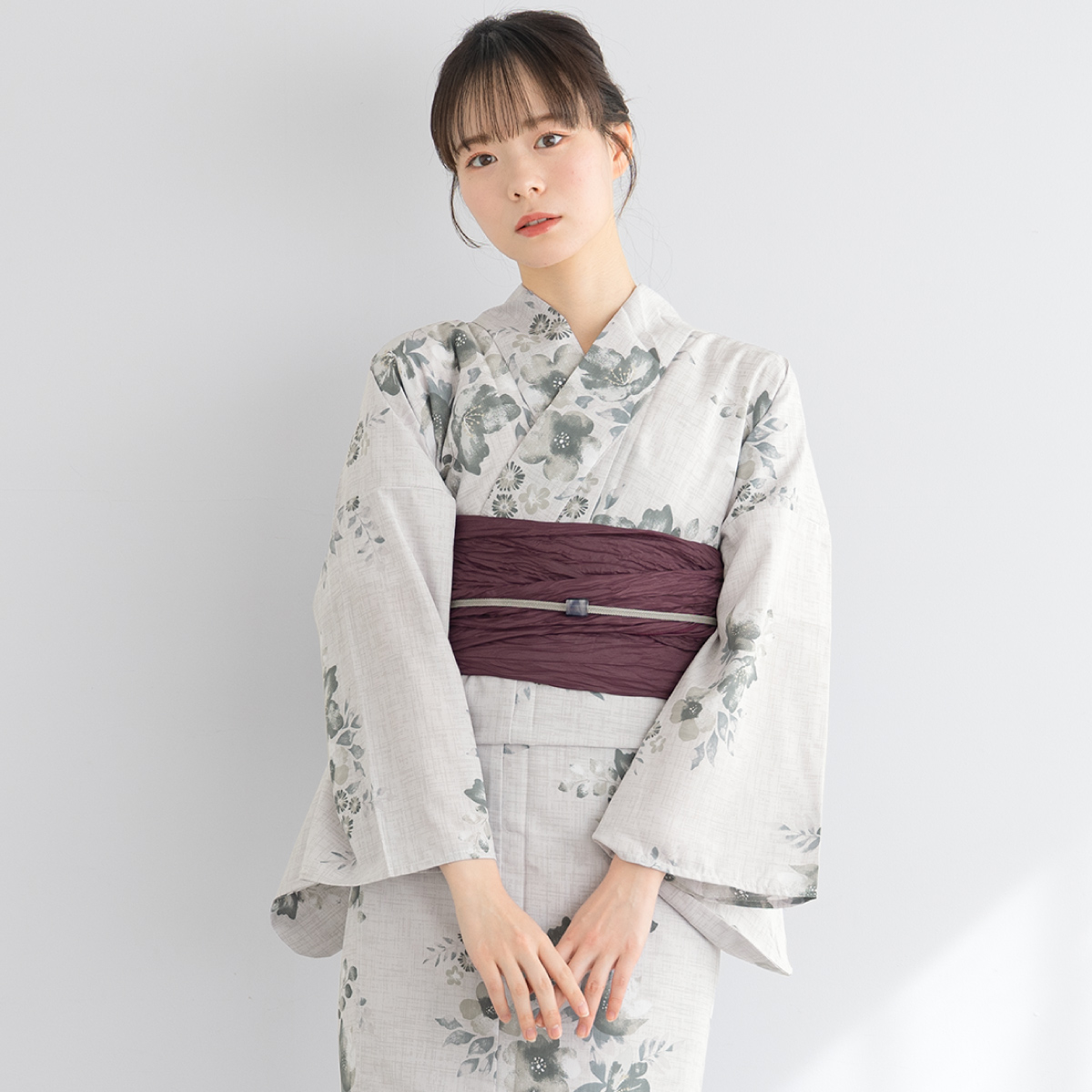 SOUBIEN（創美苑） 浴衣セット レディース 浴衣 帯 セット 大人 2点