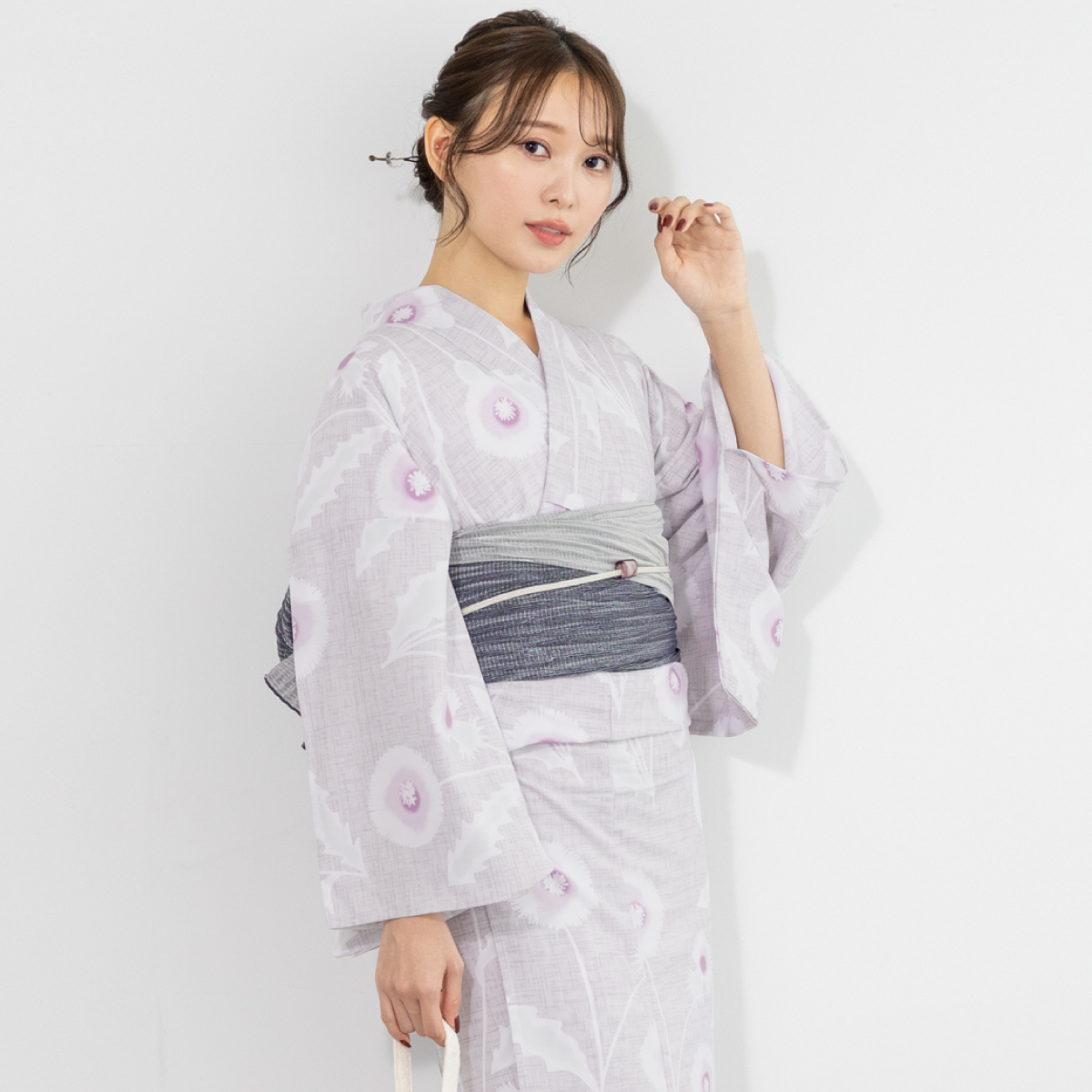 SOUBIEN（創美苑） 浴衣セット レディース 浴衣 帯 セット 大人 2点