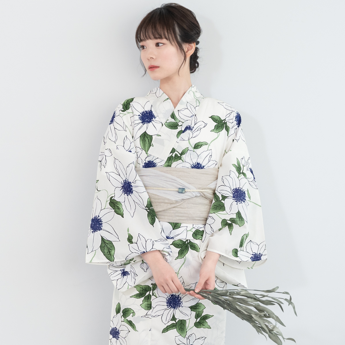 SOUBIEN（創美苑） 浴衣セット レディース 浴衣 帯 セット 大人 2点