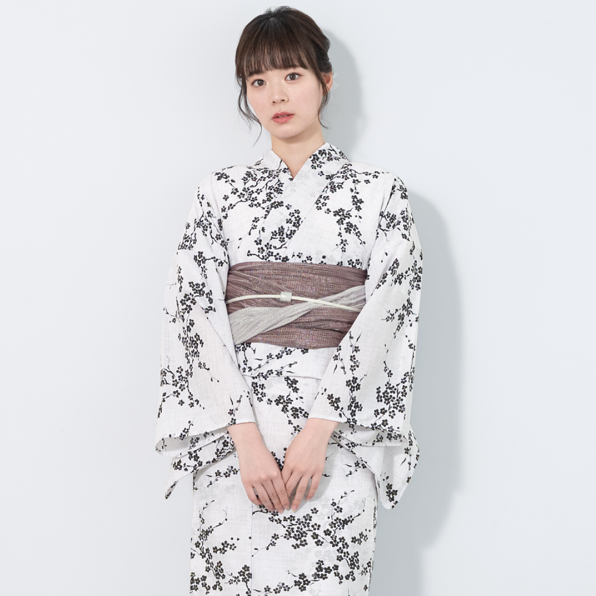 SOUBIEN（創美苑） 浴衣セット レディース 浴衣 帯 セット 大人 2点