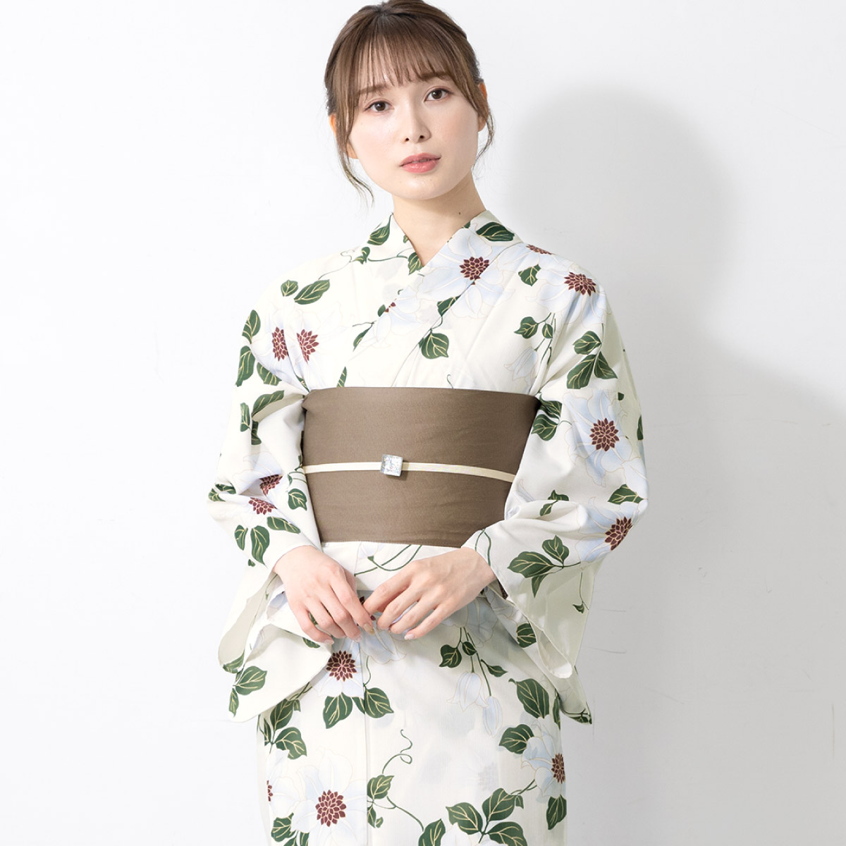 SOUBIEN（創美苑） 浴衣セット レディース 浴衣 帯 セット 大人 2点