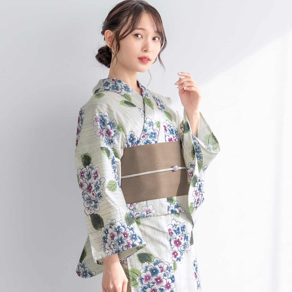 SOUBIEN（創美苑） 浴衣セット レディース 浴衣 帯 セット 大人 2点