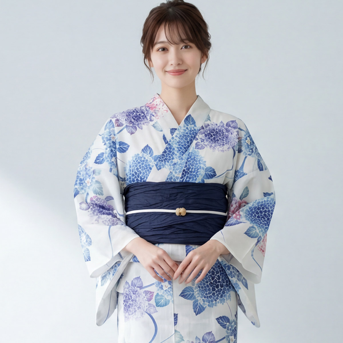 SOUBIEN（創美苑） 浴衣 レディース セット 2点セット 女性浴衣 帯