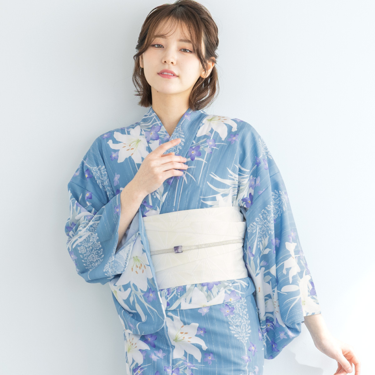 SOUBIEN（創美苑） 【予約】浴衣 レディース セット 2点セット 女性