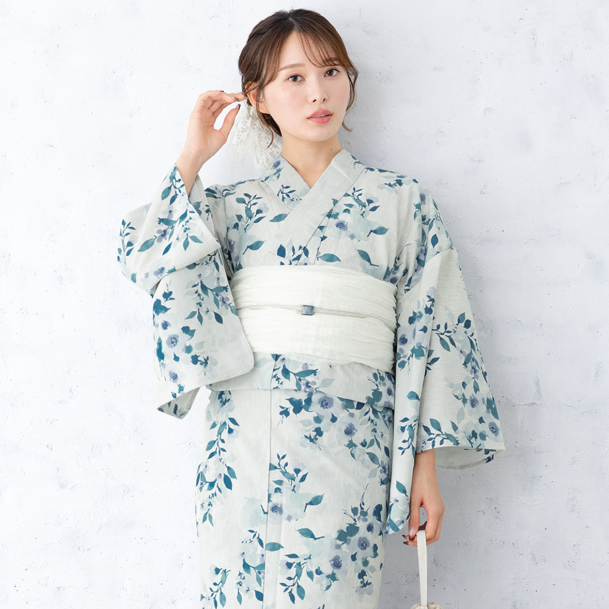 SOUBIEN（創美苑） 浴衣セット レディース 浴衣 帯 セット 大人 2点