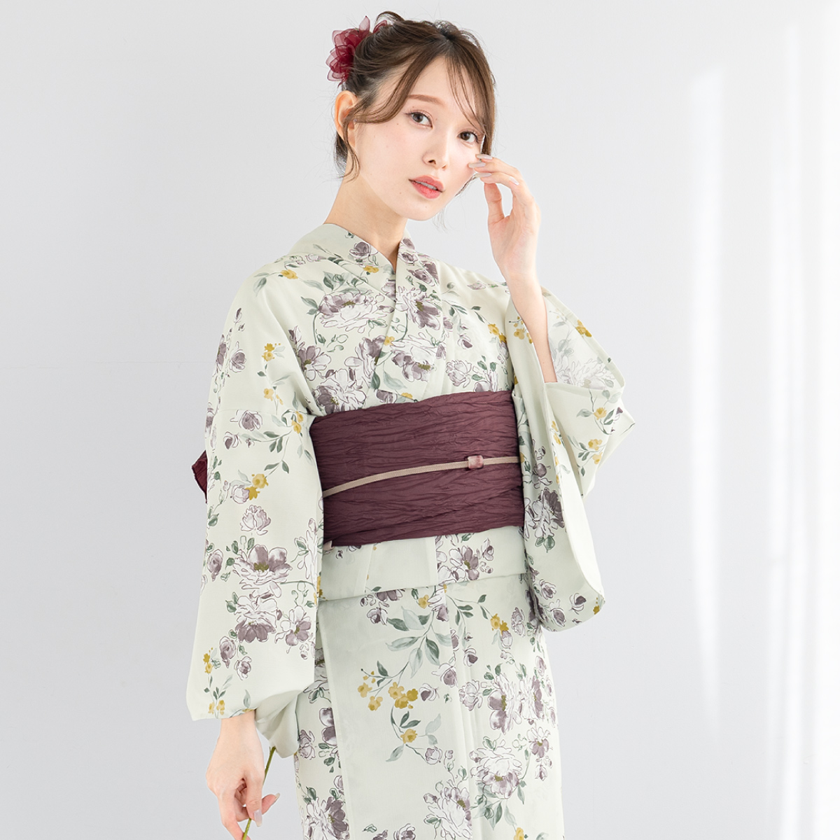 SOUBIEN（創美苑） 【予約】浴衣 レディース セット 2点セット 女性
