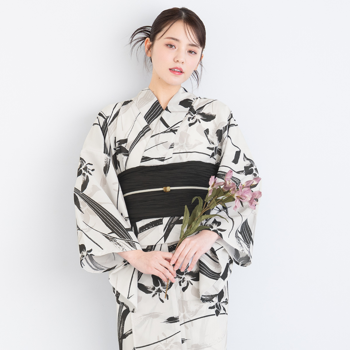 SOUBIEN（創美苑） 浴衣 レディース セット 2点セット 女性浴衣 帯
