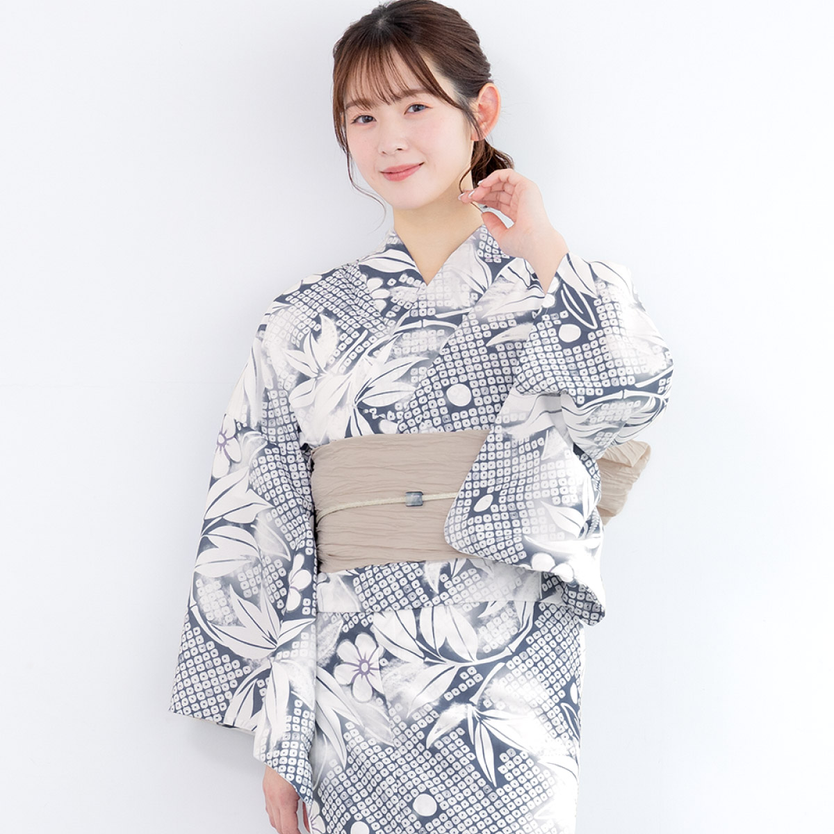 SOUBIEN（創美苑） 浴衣 レディース セット 2点セット 女性浴衣 帯