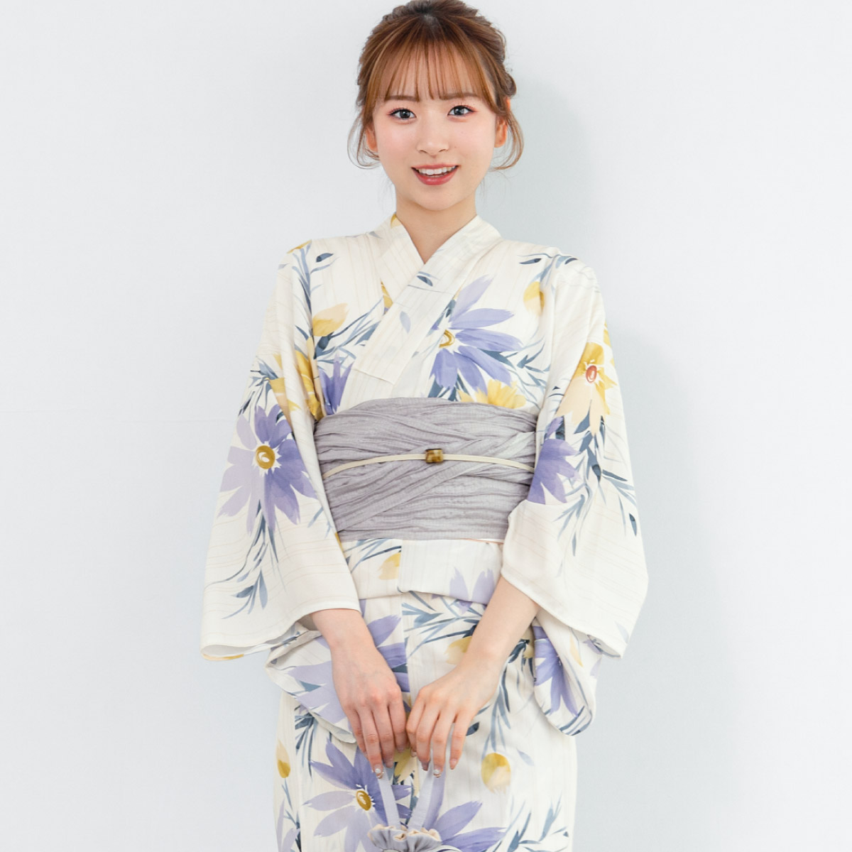 SOUBIEN（創美苑） 浴衣 レディース セット 2点セット 女性浴衣 帯