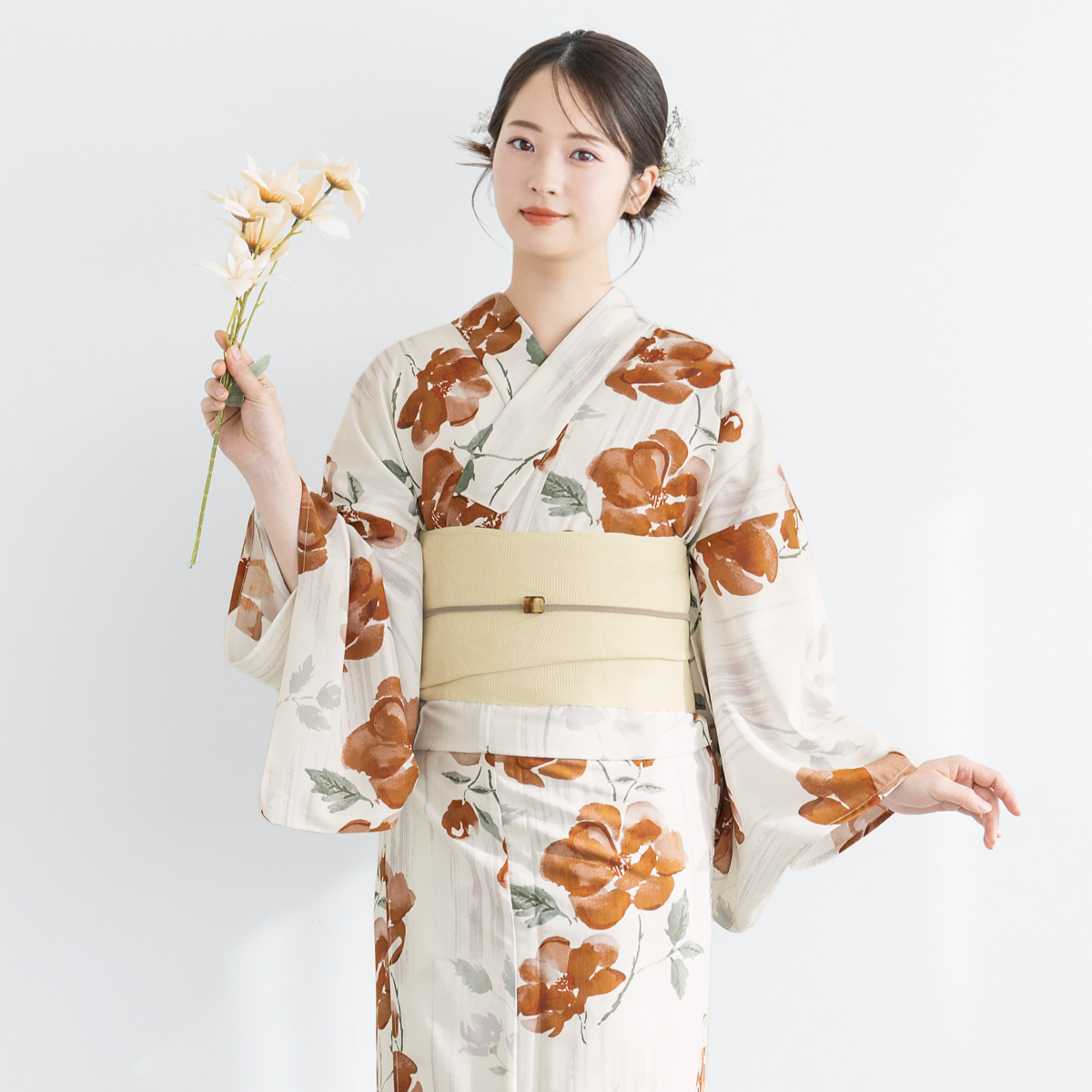 SOUBIEN（創美苑） 浴衣 レディース セット 2点セット 女性浴衣 帯