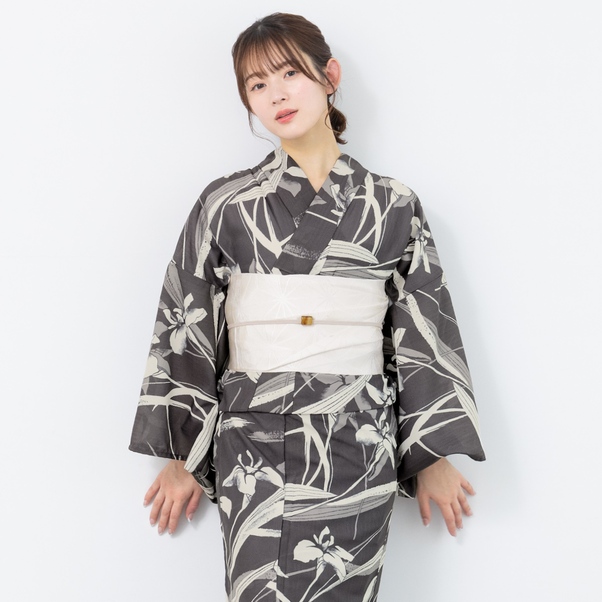 SOUBIEN（創美苑） 浴衣 レディース セット 2点セット 女性浴衣 帯