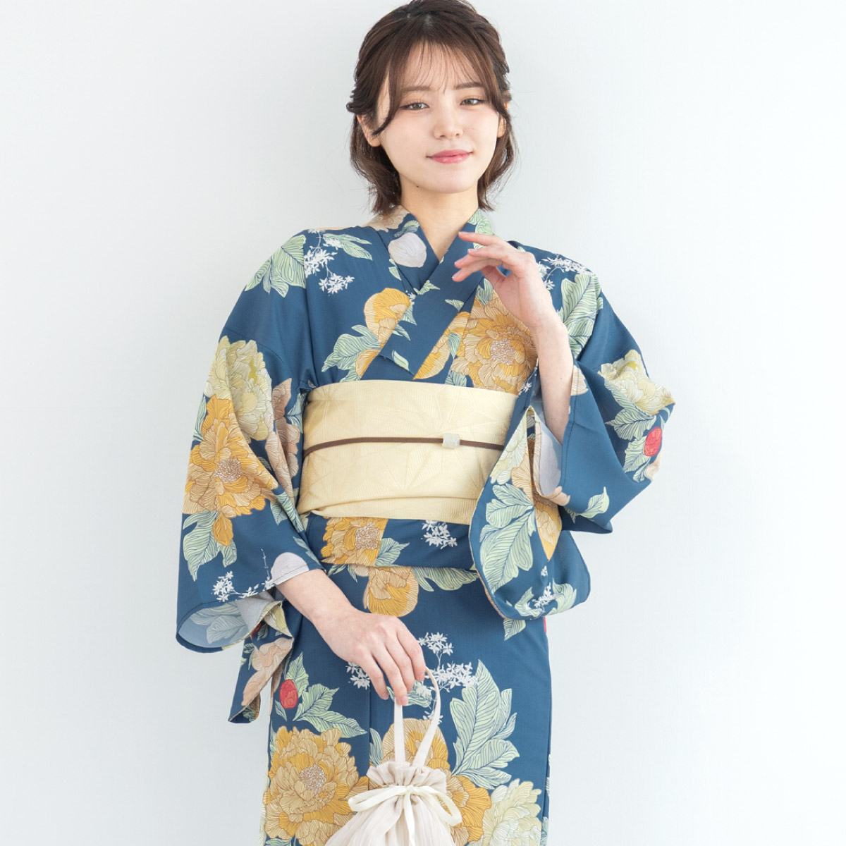 SOUBIEN（創美苑） 【予約】浴衣 レディース セット 2点セット 女性