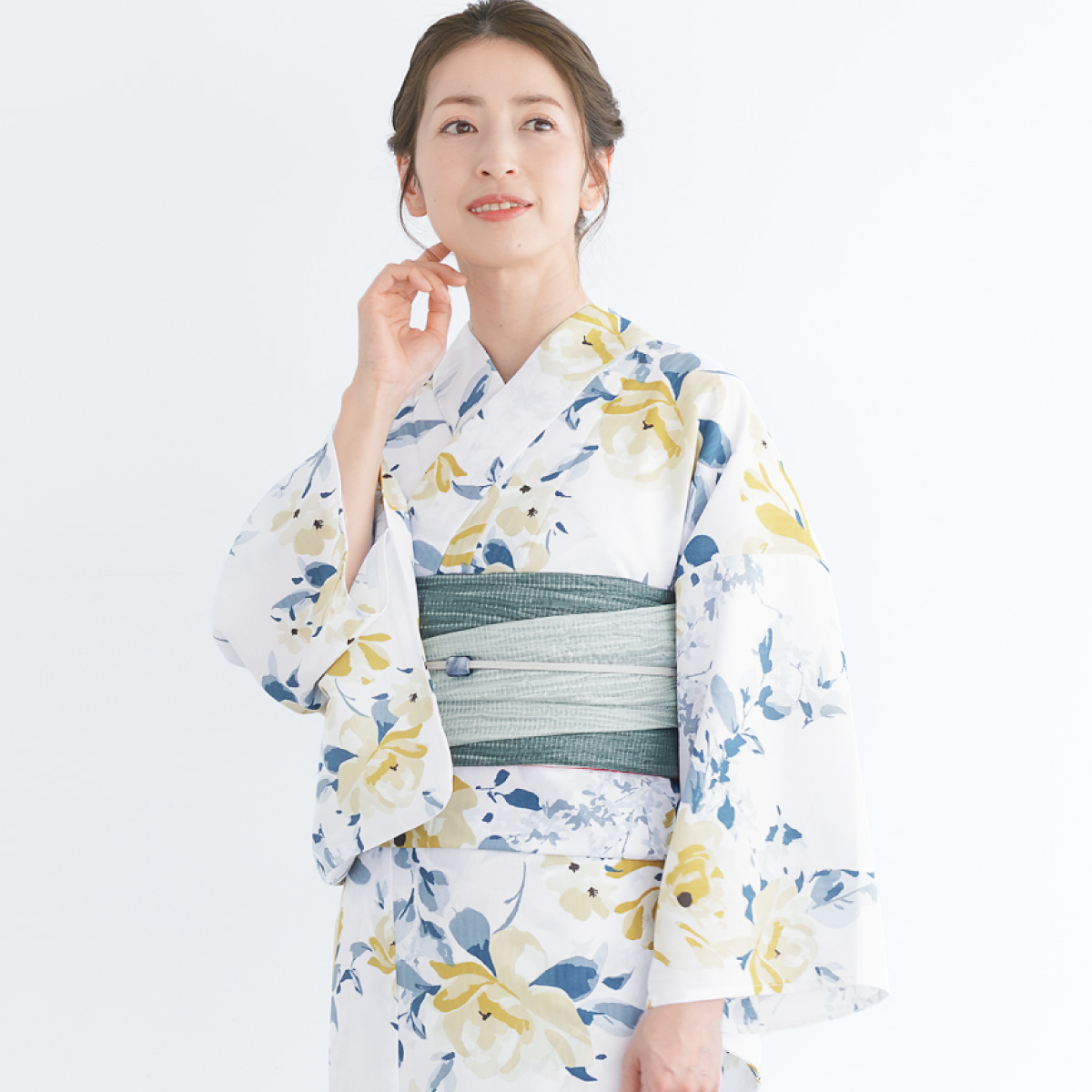 SOUBIEN（創美苑） 浴衣 レディース セット 2点セット 女性浴衣 帯