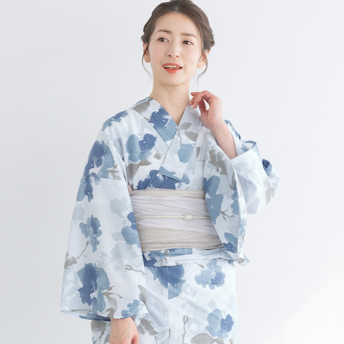 SOUBIEN（創美苑） 浴衣 レディース セット 2点セット 女性浴衣 帯
