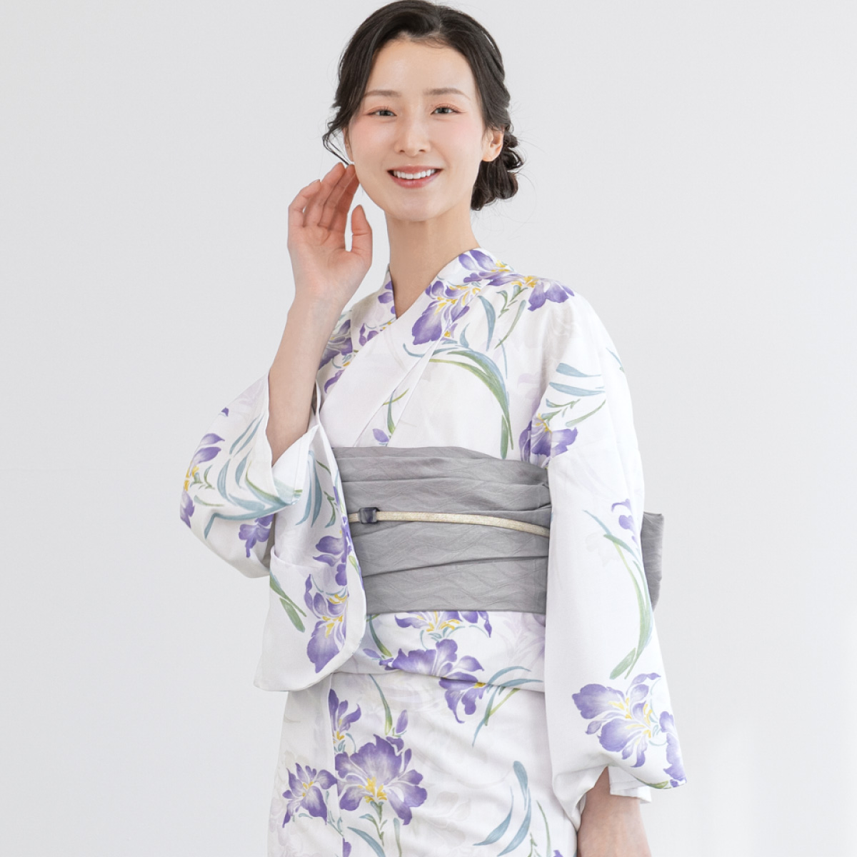 SOUBIEN（創美苑） 浴衣 レディース セット 2点セット 女性浴衣 帯