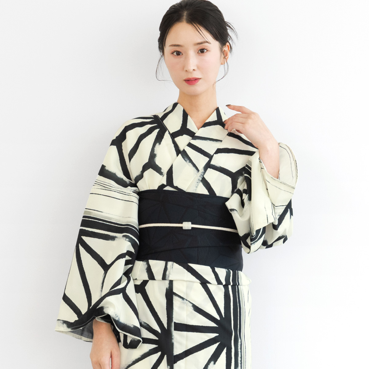 SOUBIEN（創美苑） 浴衣 レディース セット 2点セット 女性浴衣 帯
