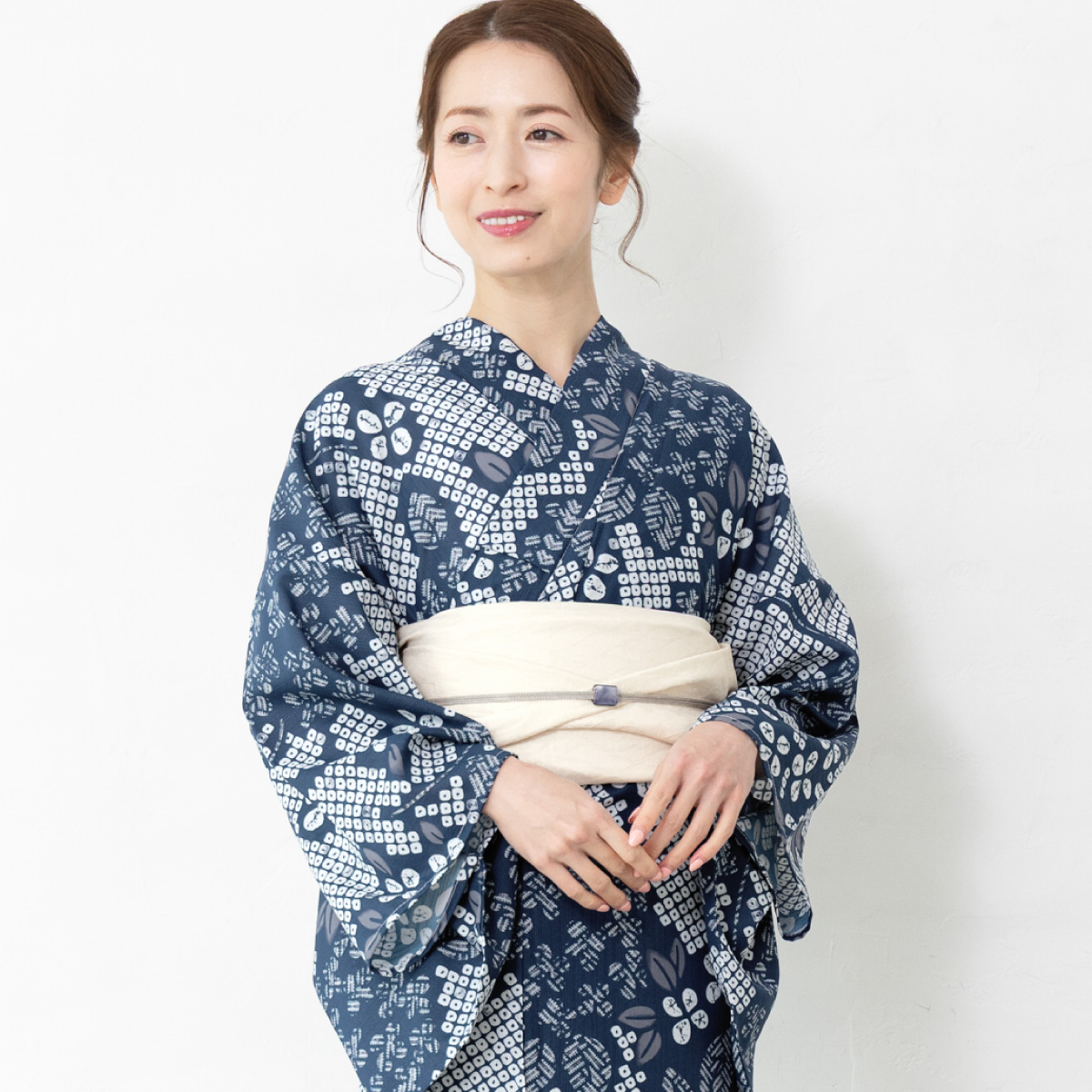 SOUBIEN（創美苑） 浴衣 レディース セット 2点セット 女性浴衣 帯