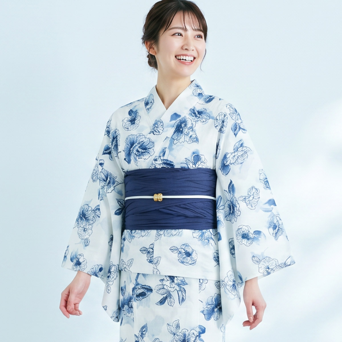 SOUBIEN（創美苑） 着付け簡単 ワンピース浴衣 浴衣セット セパレート