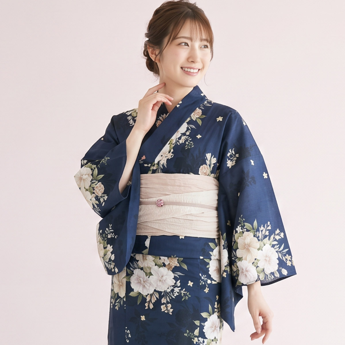 SOUBIEN（創美苑） 着付け簡単 ワンピース浴衣 浴衣セット セパレート