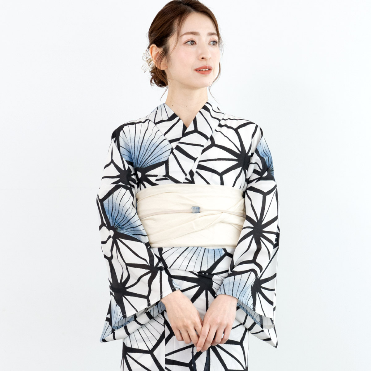 SOUBIEN（創美苑） 浴衣セット セパレート 二部式 レディース 3点