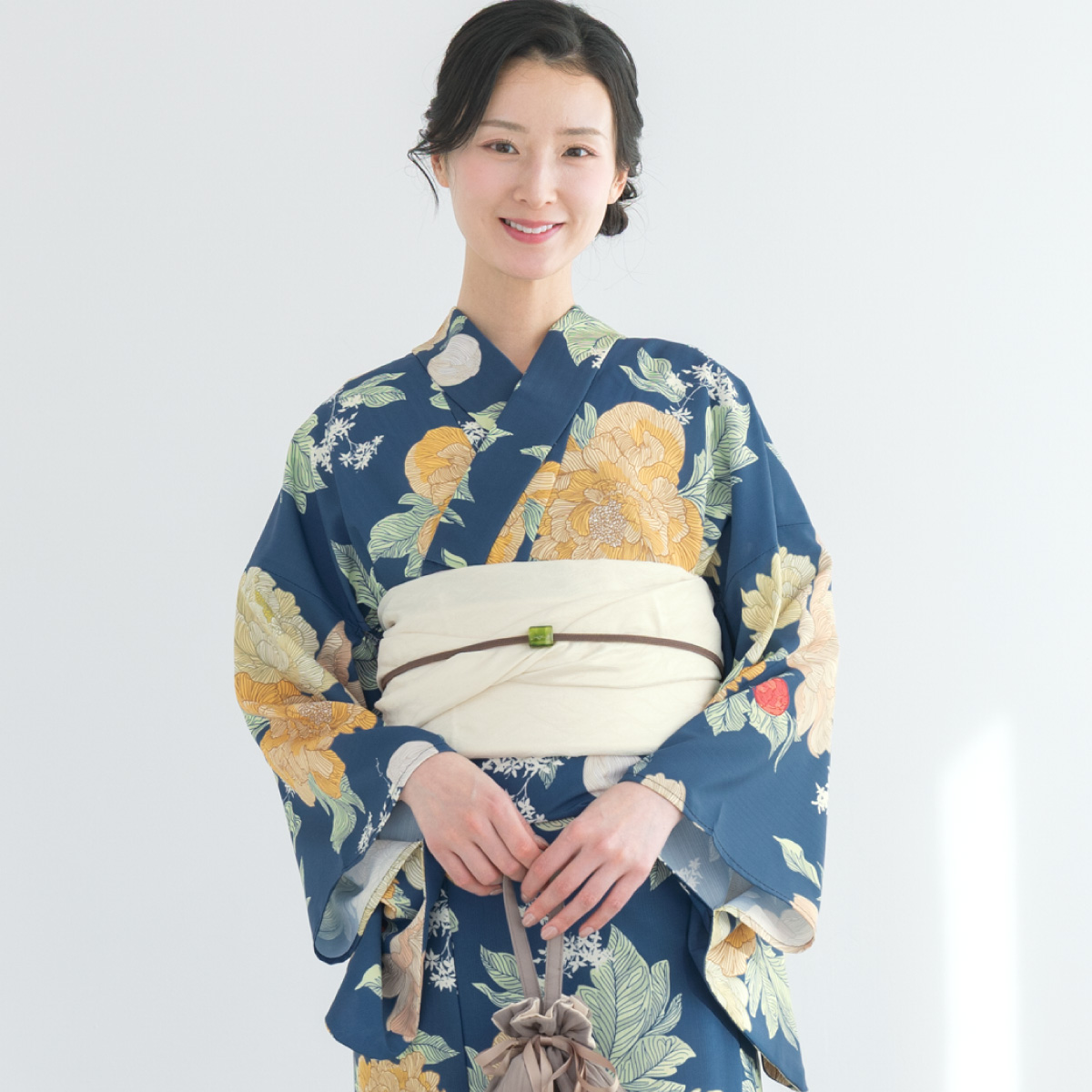 SOUBIEN（創美苑） 簡単着付け セパレート浴衣 セット レディース