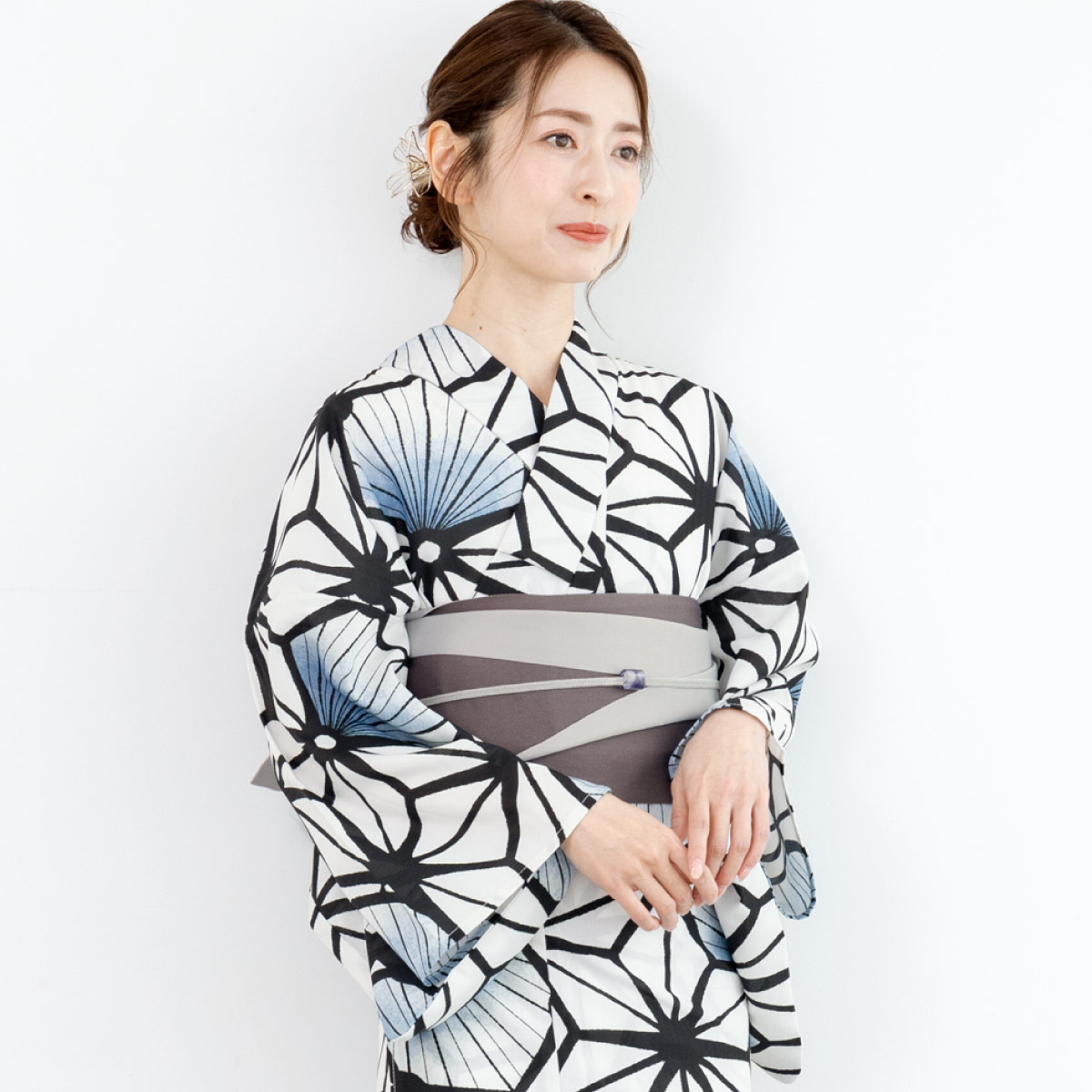 SOUBIEN（創美苑） 浴衣セット セパレート 二部式 レディース 3点